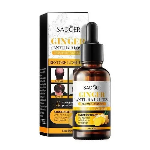 SADOER Ginger Anti Hairloss Treatment Essence, Hair Growth