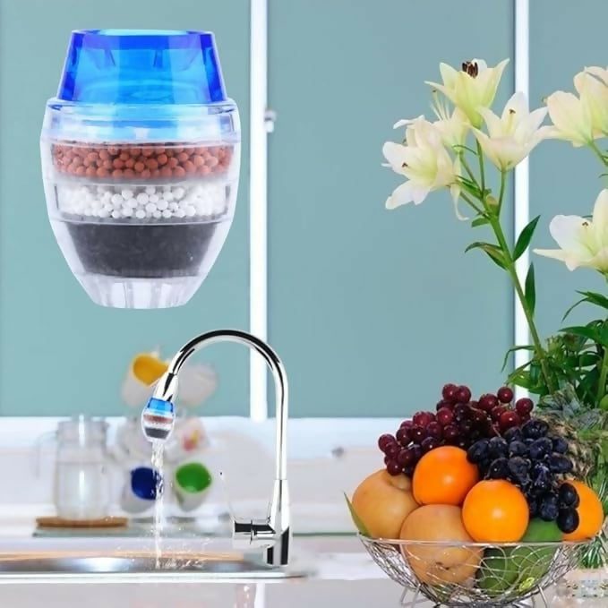 Water Clean Purifier CarbonTap Kitchen Faucet Filter Coconut