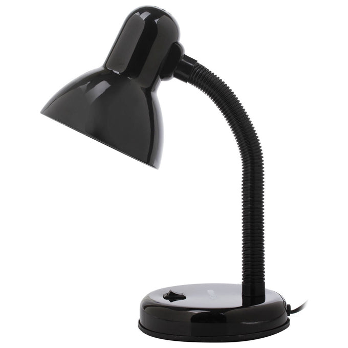 35w 'Classic' Flexi Desk Lamp with Versatile Flexible Neck - Integral On/Off Switch