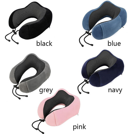 Memory Foam Neck Pillow for Napping Neck pillow for Ergonomic Head and Neck Support