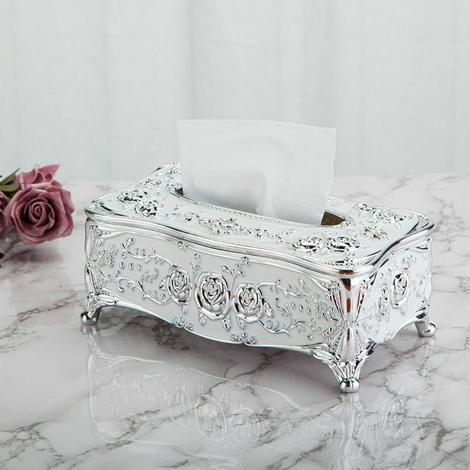 Acrylic Oriental Tissue Holder/Tissue Box Holder