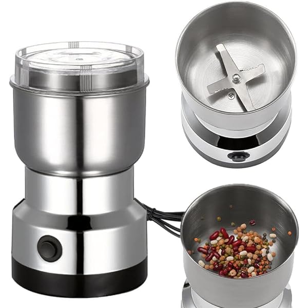 Mixer Stainless Steel Nima Multifunctional Grinder Smash Machine for Spices Seeds Herbs Coffee Beans Electric Buys Multifunction Small Food Household Electric Cereals Grain