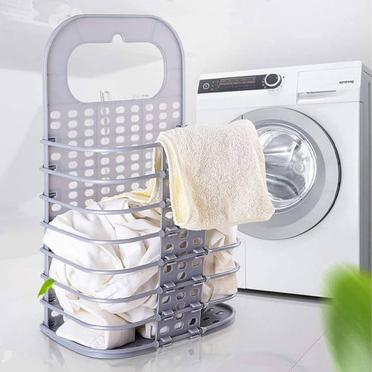 Collapsible Plastic Small Dirty Laundry Hamper Basket