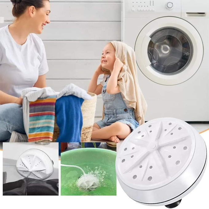 Mini Washing Machine,Ultrasonic Turbine Washing Machine,Portable Turbo Washer