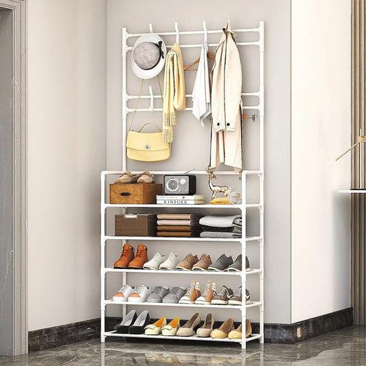 Strong metallic 5 layer multipurpose clothe rack