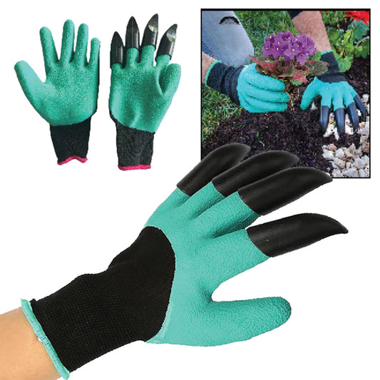 Gardening Gloves with Claws for Planting, Garden Glove Claws