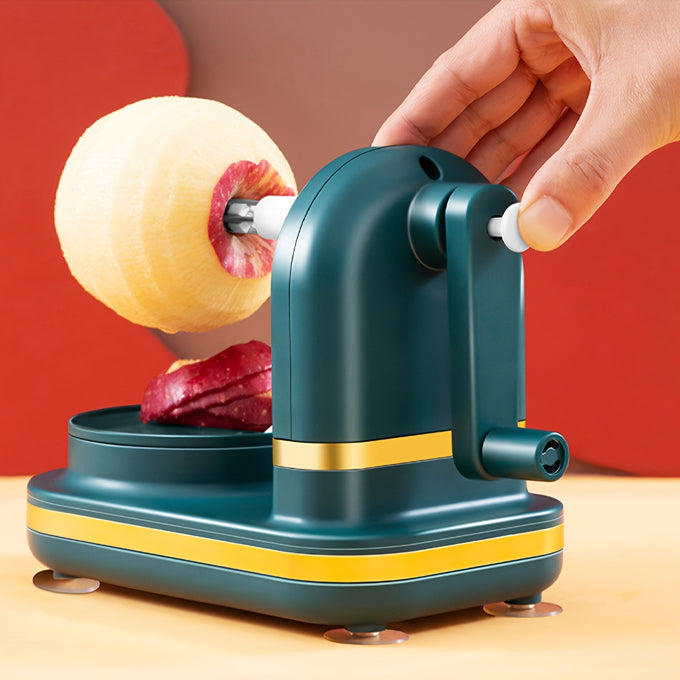 Manual potato or fruit apple peeler