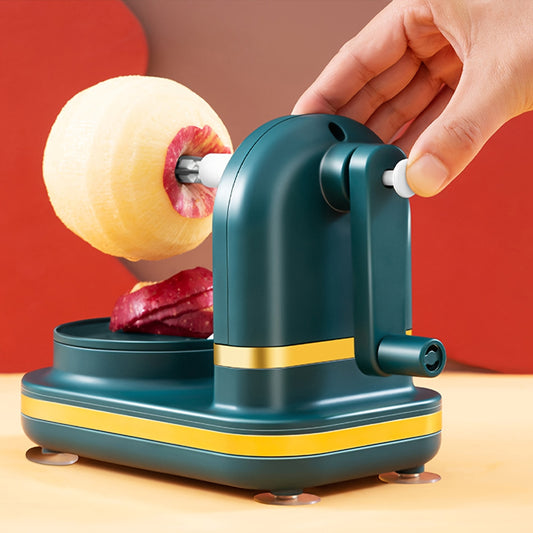 Manual potato or fruit apple peeler