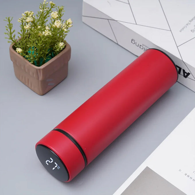 Portable Intelligent Temperature Display Cup Vacuum Insulated Water Bottle