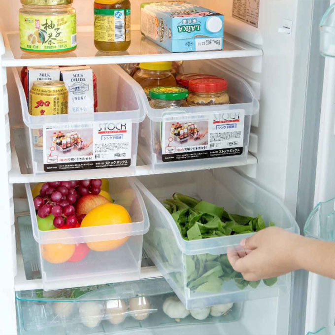 Fridge organizer containers