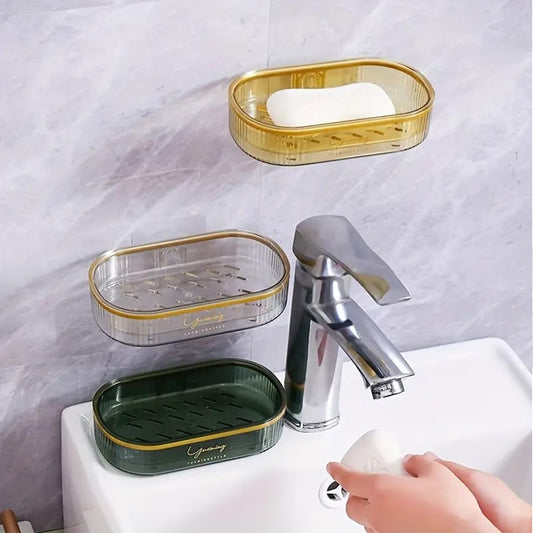 Wall adhesive Yueming acrylic soap dish single layer