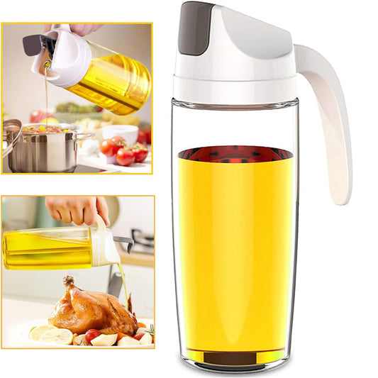 Auto Flip Olive Oil Dispenser Bottle, 600 - 630mls