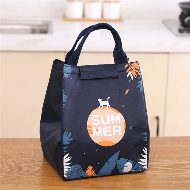 Insulated Lunch Bag Lunch Box Picnic Bag Handbag