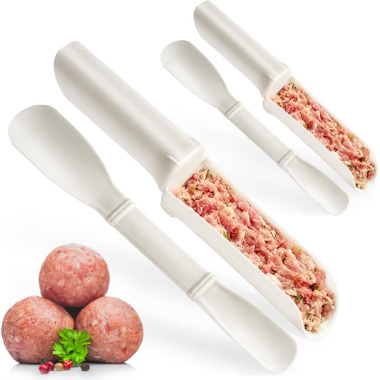 Non Stick Plastic Meatball Making Tool, Meat Baller Scoup, Meatball Maker Spoon