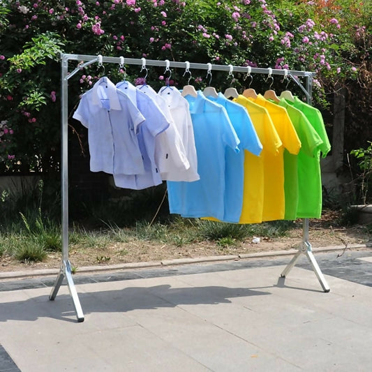 Single outdoor cloth rail-160cm