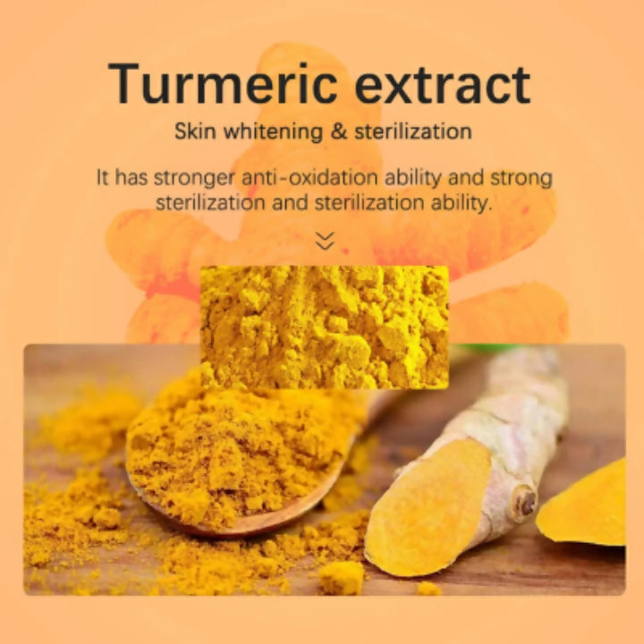 10Pcs Turmeric Facial Mask