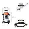 Wet and dry vacuum cleaner 20ltrs