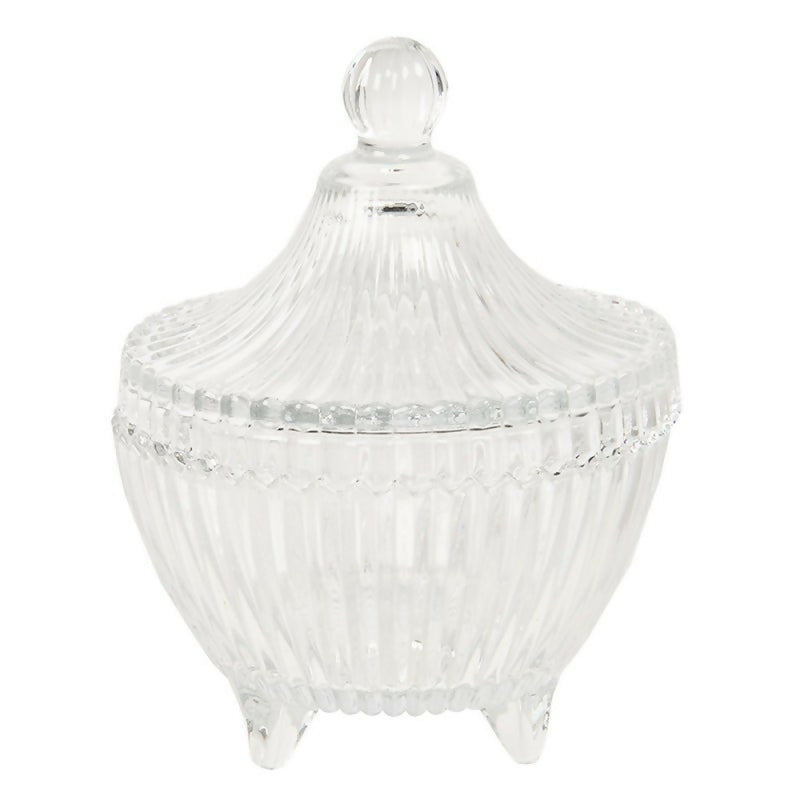 Elegant Glass Sugar Dish – 300ml