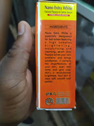 Nano extra white natural papaya and carrot lightening serum 30ml