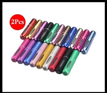 Mini Refillable Perfume Atomizer Bottle 5ml Travel Spray Pump