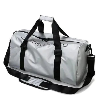 Waterproof Men's Gym Bag with Wet Dry Separation Travel Duffel