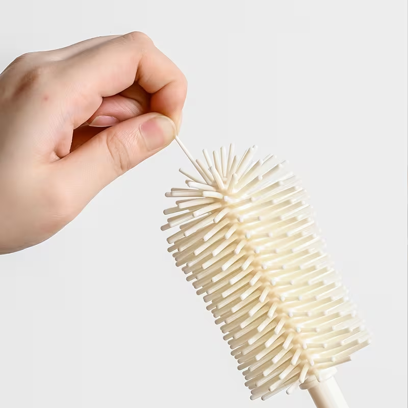 Generic Silicone Baby Bottle Cleaning Brush Set Multi-Functional 4-Piece