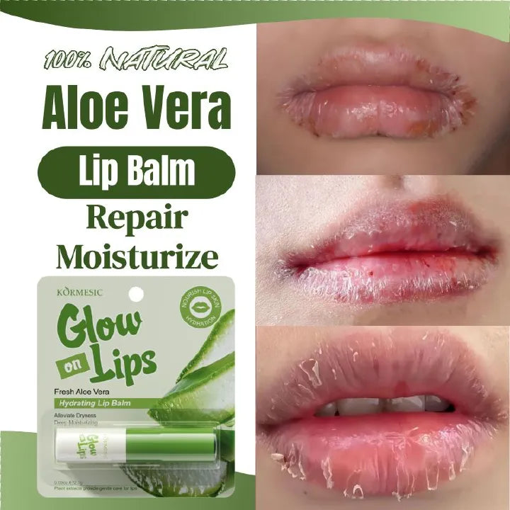 KORMESIC Natural Aloe Vera Moisturizing Lip Balm 2.7g