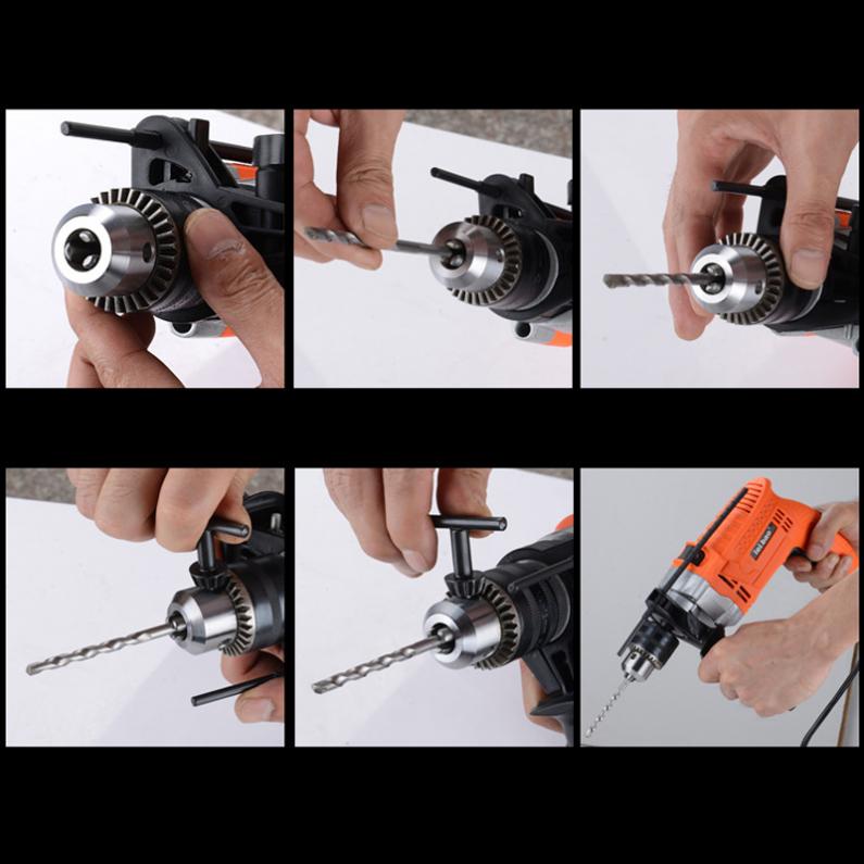 220V 3000RPM Handheld Electric Pistol Drill Power Tools with Variable Speed Switch and 13mm Drill Chuck for Punching / Polishing
