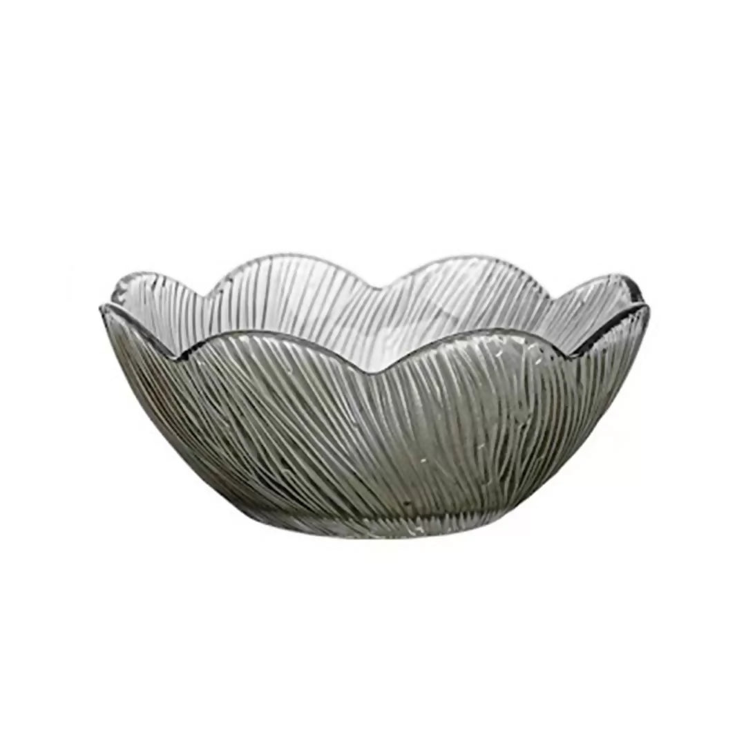 Glass Bowl (Frosted/Smoky) 13.5cm