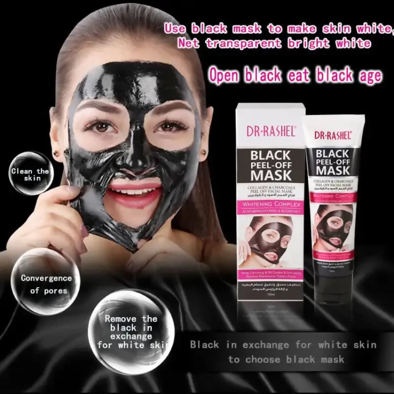 Black Mask Collagen & Charcoal Peel Off Facial Mask