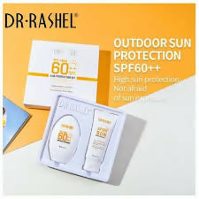 Dr. Rashel Anti-aging SPF 60 ++ Sun Protection Kit For Face and Body (2 Piece Set