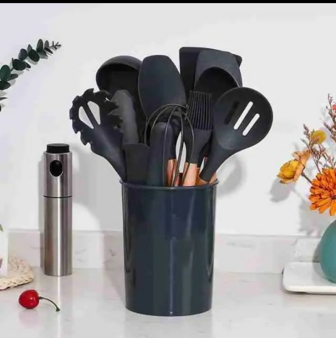 *11pc Silicone Utensil Set