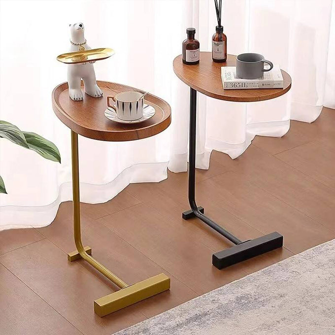 Exquisite High quality oval shaped side table