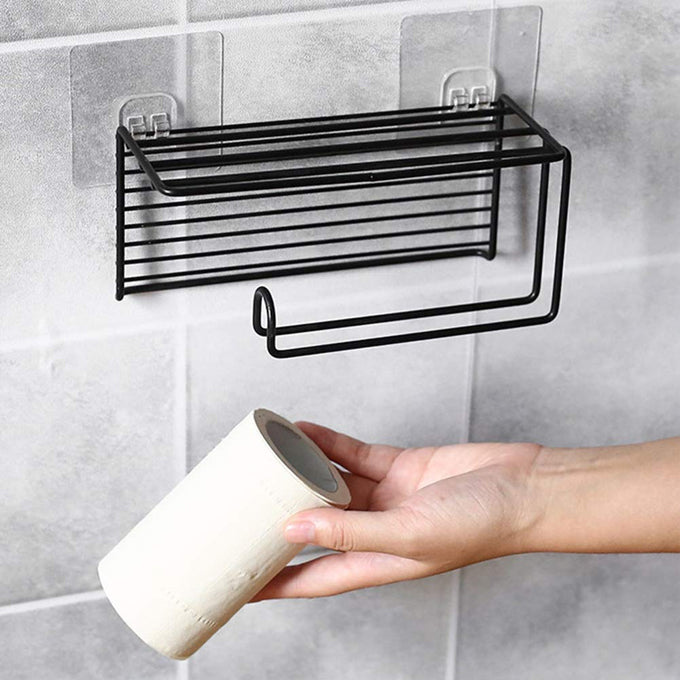 High quality Metallic tissue holder with phone shelf