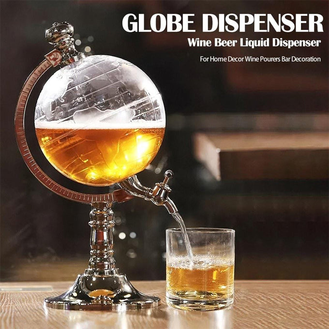 Whiskey Brandy Wine Globe Shape Dispenser