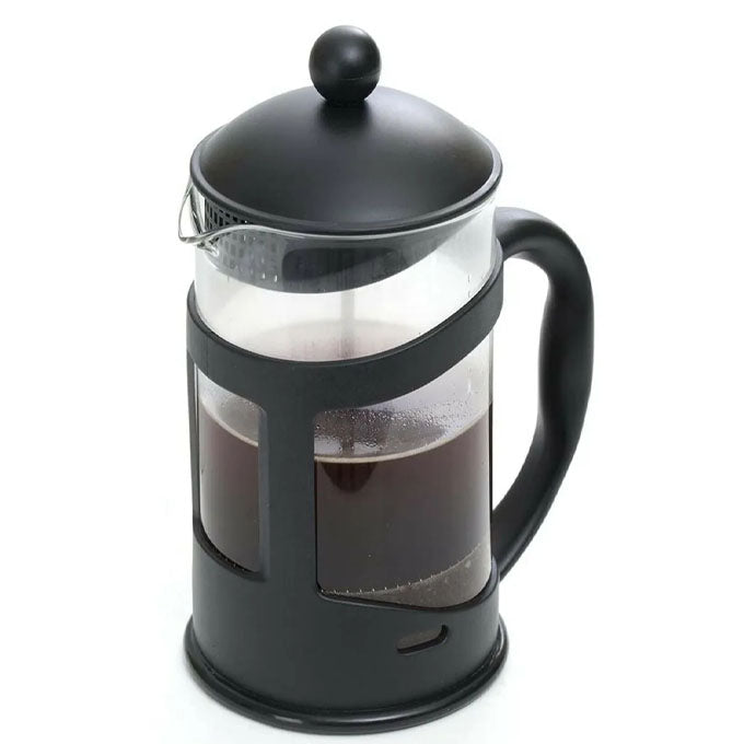 French Coffee Press, Black - 1000 ml/ 1 Liter (34 oz) Espresso and Tea Maker with Triple Filters