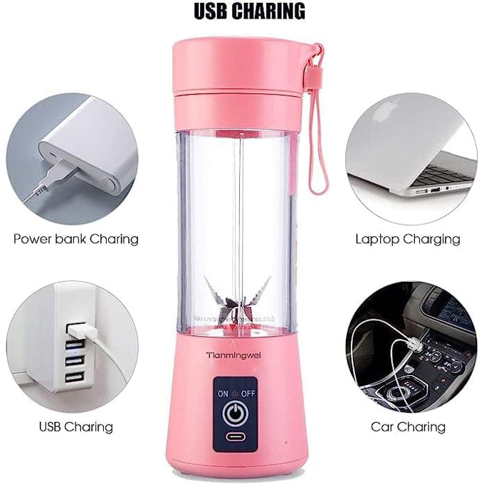 Rechargeable portable blender, 380ml and 400ml