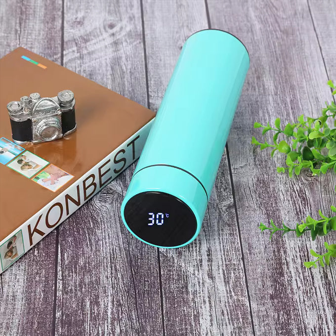 Portable Intelligent Temperature Display Cup Vacuum Insulated Water Bottle