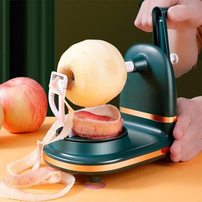 Manual potato or fruit apple peeler