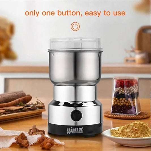 Mixer Stainless Steel Nima Multifunctional Grinder Smash Machine for Spices Seeds Herbs Coffee Beans Electric Buys Multifunction Small Food Household Electric Cereals Grain