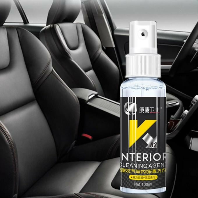 100ml Car Interior Cleaner Spray Seat Fabric Easy Deep Clean Formula Vehicle Stain Remover K02