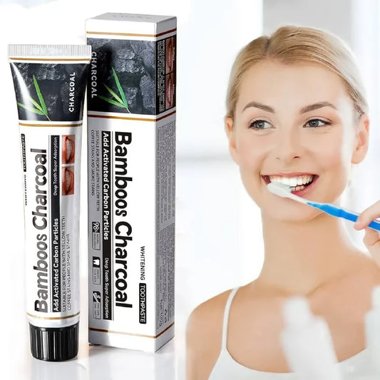 Sadoer bamboo charcoal teeth whitening toothpaste