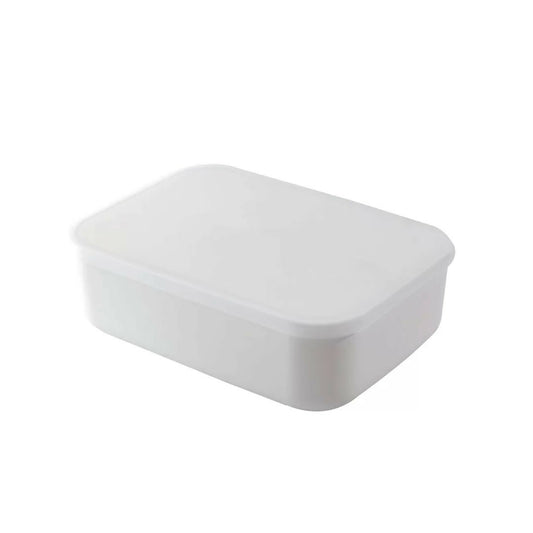 White Plastic Storage Container 36.5×26.5×8.5cm