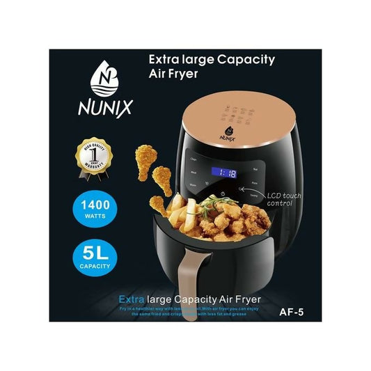 Nunix Electric 5ltr Extra Large Air Fryer