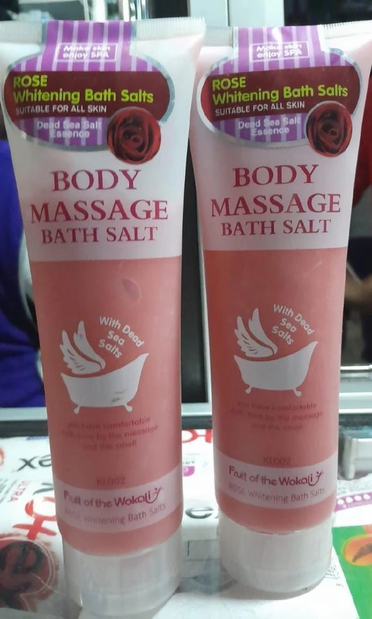 Fruit Of The Wokali Rose Whitening Bath Salt Body Massage Bath Salt