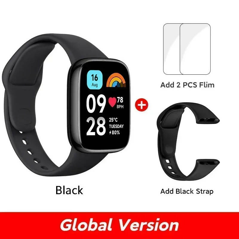 [World Premiere] Xiaomi Redmi Watch 3 Active 1.83'' LCD Display Blood Oxygen Heart Rate Bluetooth Voice Call 100+ Sport Modes