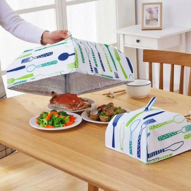 Reusable Aluminum Foil Food Cover with Thermo-Lining