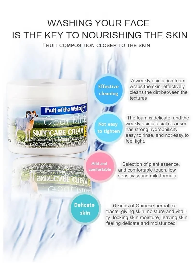 Fruit Of The Wokali Goat Milk Skin Care Face Cream