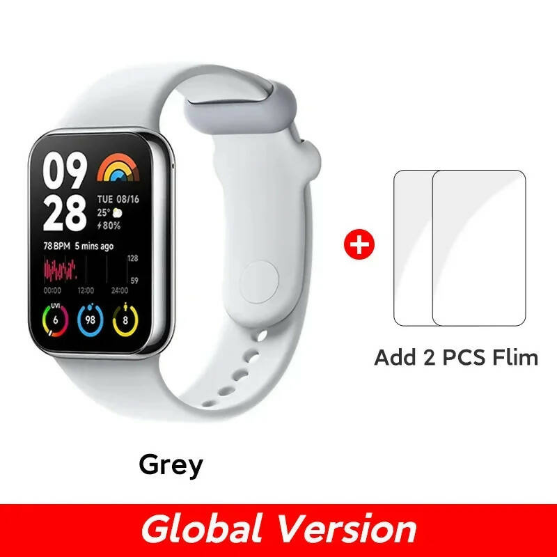 Xiaomi Mi Band 8 Pro Global Version Smart Wristband1.74" Color Square AMOLED GNSS Blood Oxygen Heart Rate Monitor Bluetooth 5.3