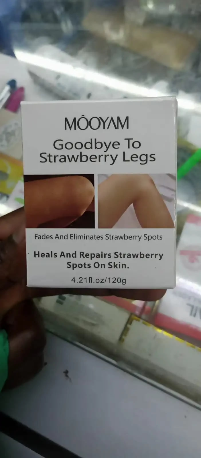 MOOYAM Goodbye To Strawberry Legs Cream